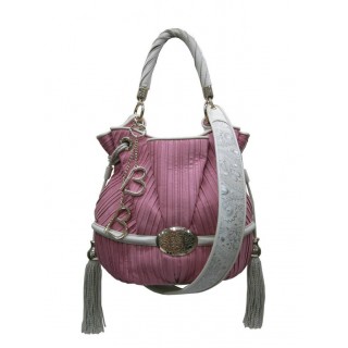 Vente Sac Lancel Brigitte Bardot Alcantara Plissé Rose